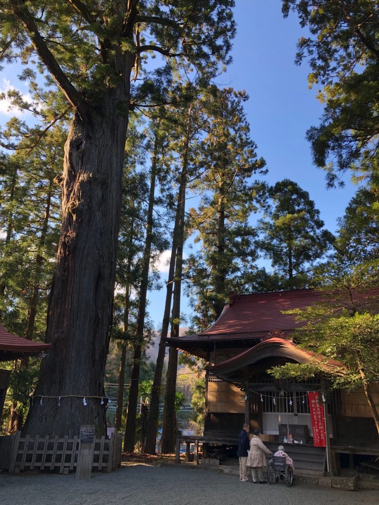 相模原市老人ホーム青根苑は青根諏訪神社へ初詣に行きました。